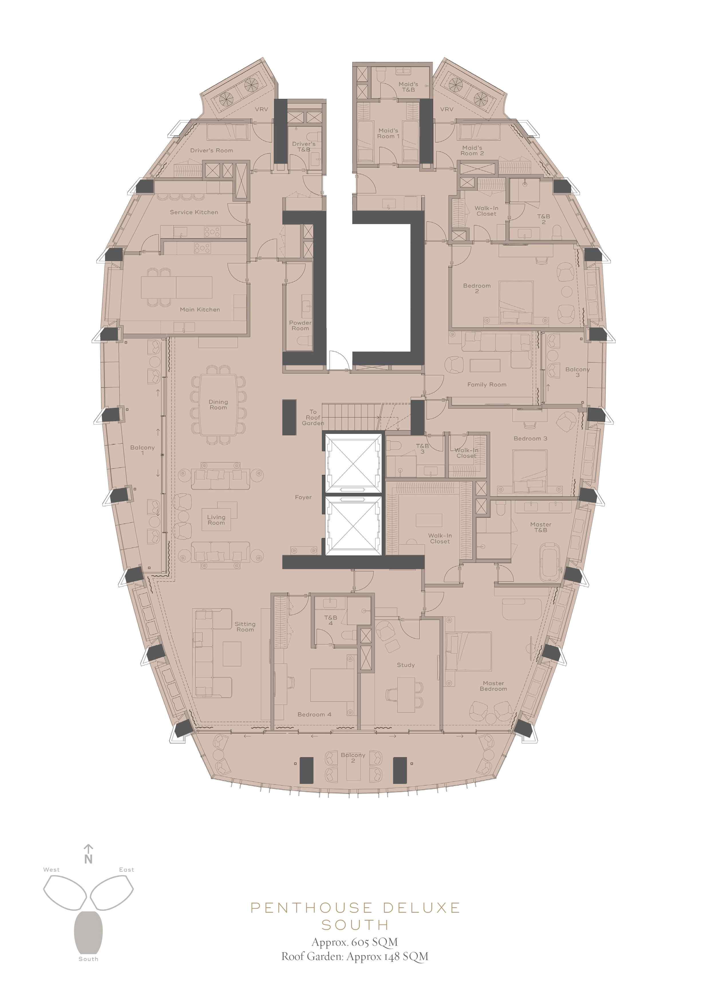 Penthouse Deluxe South